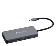 Akcesoria VERBATIM USB-C Essentials Multiport Hub 6 Port with RJ45